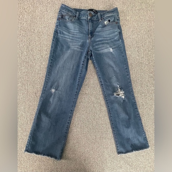 1822 Denim Denim - 1822 Denim Blue Straight Leg Jeans